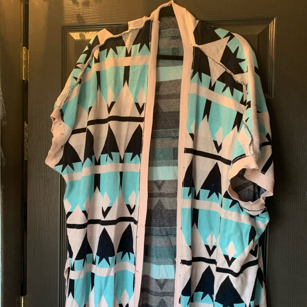 Long ankle cardigan
